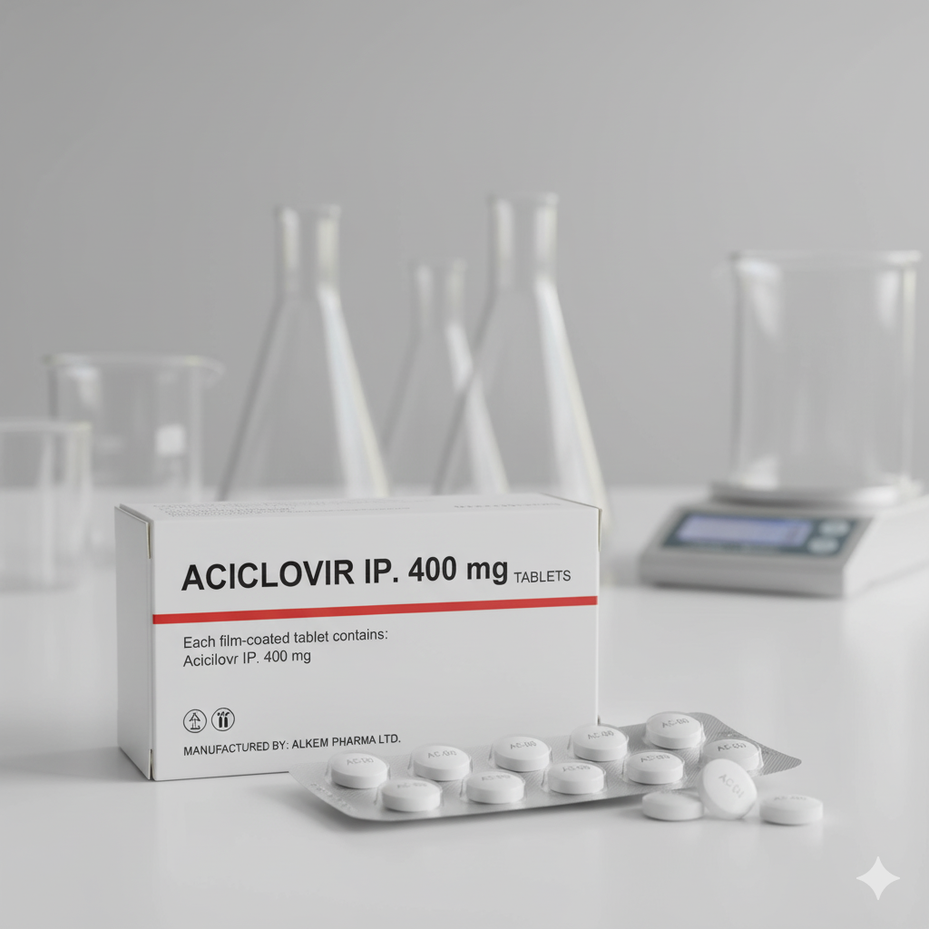 Aciclovir I.P. 400 mg